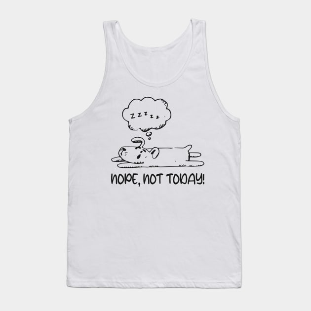 Funny Dog Loafers Tank Top by Foxxy Merch